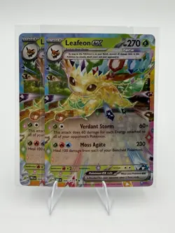 Leafeon Ex 006/131 Sv: Prismatic Evolutions Pokemon TCG - NM - Image 3