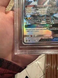 Pokemon Hidden Fates Ultra Premium Rayquaza GX 177A/168 Full Art Holo BGS 9.5 - Image 4