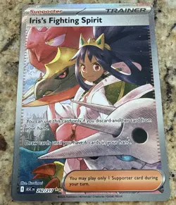 Iris's Fighting Spirit 292/217 SIR Ascended Heroes Pokemon - Image 1