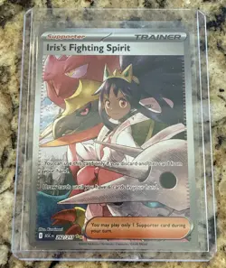 Iris's Fighting Spirit 292/217 SIR Ascended Heroes Pokemon - Image 4