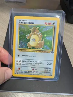 Kangaskhan 05/64 Holo Rare Jungle Set Unlimited WOTC 1999 Pokemon TCG Vintage LP - Image 4