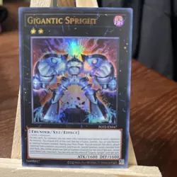 Yu-Gi-Oh Gigantic Spright POTE-EN047 Ultra Rare 1st Edition, Near Mint Condition - Image 3