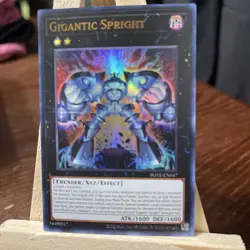 Yu-Gi-Oh Gigantic Spright POTE-EN047 Ultra Rare 1st Edition, Near Mint Condition - Image 5