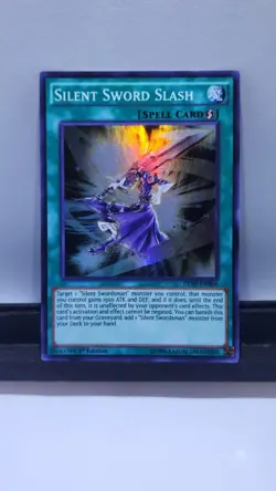Near Mint Silent Sword Slash - DPRP-EN004 - Super Rare - 1st Edition - Yu-Gi-Oh! - Image 1