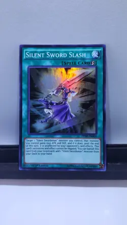 Near Mint Silent Sword Slash - DPRP-EN004 - Super Rare - 1st Edition - Yu-Gi-Oh! - Image 2