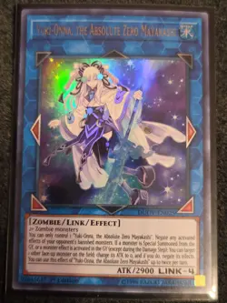 Yuki-Onna The Absolute Zero Mayakashi Ultra Rare 1st Edition DUOV-EN025 Yugioh - Image 1