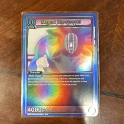Bandai Bleach Union Arena Mayuri Kurotsuchi Character Card Holo R 4000BP - Image 1