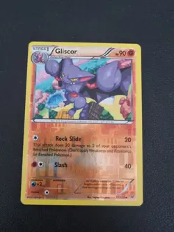 Pokemon TCG Card - XY Roaring Skies Reverse Holo Foil - Gliscor 37/108 - Image 1
