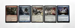 176 MTG MAGIC THE GATHERING 5 CARD MIXED LOT SPIRIT LOOP FABRICATE UNC SILVER ♨ - Image 1