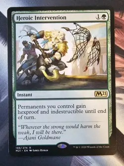 Heroic Intervention - Core Set 2021 Magic The Gathering - Image 1