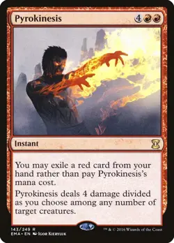 MTG Pyrokinesis - 143 / English / Lightly Played - Image 1