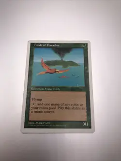 Birds of Paradise MTG Core Set 5th Edition MTG Magic The Gathering LP - Image 1