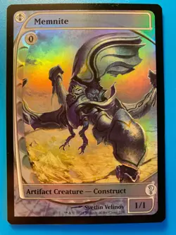 MTG 1x FOIL Memnite # 228 Mystery Booster Future Sight Magic the Gathering x1 NM - Image 1