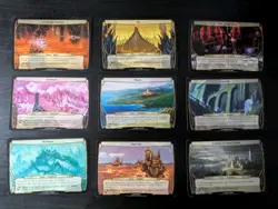 Lot of 9 Oversized Planechase MTG Magic the Gathering Cards - Image 1