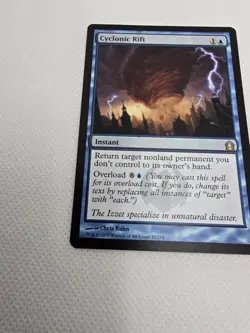 Wizards Cyclonic Rift Return to Ravnica Instant Blue Rare Regular Chris Rahn 35 - Image 3