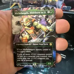 Michelangelo, Weirdness to 11 (Borderless) Teenage Mutant Ninja Turtles Regular - Image 3