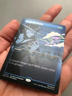 Mtg Carte Magic Promos Disdainful Stroke Cowboy Bebop English FOIL NM - Image 2