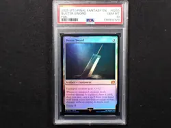 2025 MTG Final Fantasy BUSTER SWORD * Foil #0255 * PSA 10 - Image 1