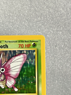 Venomoth Rare 13/64 Jungle Set 1999 WOTC Pokemon TCG Vintage LP - Image 3