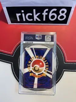 1996 POKEMON JAPANESE BASIC 38 NINETALES-HOLO PSA 9 - Image 2