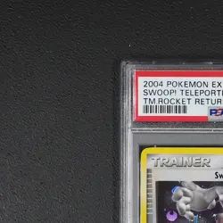 PSA 9 - Swoop! Teleporter - Pokemon Karte 92/109 EX Team Rocket Returns /W21 - Image 3