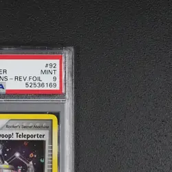 PSA 9 - Swoop! Teleporter - Pokemon Karte 92/109 EX Team Rocket Returns /W21 - Image 4