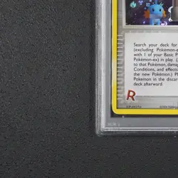 PSA 9 - Swoop! Teleporter - Pokemon Karte 92/109 EX Team Rocket Returns /W21 - Image 5