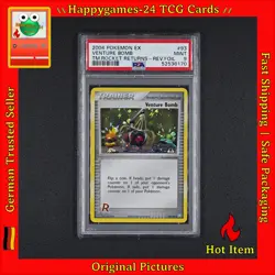 PSA 9 - Venture Bomb - Pokemon Karte 93/109 Reverse EX Team Rocket Returns /V16 - Image 1