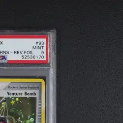 PSA 9 - Venture Bomb - Pokemon Karte 93/109 Reverse EX Team Rocket Returns /V16 - Image 4