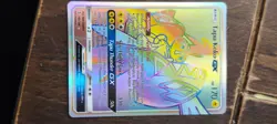 Pokemon TCG - Tapu Koko GX (Secret) Rainbow 153/145 SM-Guardians Rising Holo - Image 1