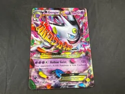 M GENGAR EX XY166 POKEMON BLACK STAR PROMO HOLO RARE - Image 1