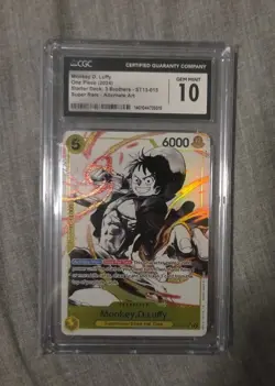Monkey.D.Luffy (015) (Parallel) ST13-015 Ultra Deck: The Three Brothers Foil - Image 1