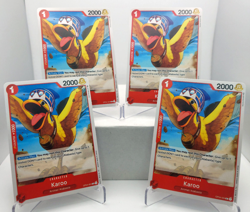 Karoo Playset - OP04-004 x4 - Kingdoms of Intrigue - One Piece TCG - English - Image 1