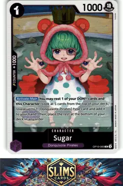One Piece Promotion Cards Sugar HOLOFOIL #OP10-065 - Image 1