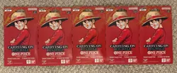 Lot Of 5x One Piece OP13 Sleeved Booster Packs - 5x OP13 - Sealed English - Image 1