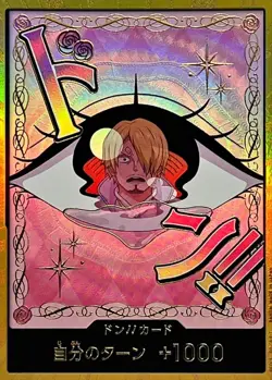 Onepiece Card DON!! Card Gold frame Pudding don Don Japanese - Image 1