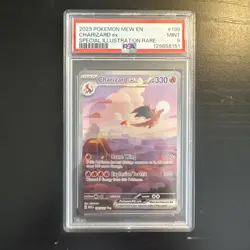 Pokemon TCG Charizard EX Scarlet & Violet 151 Card 199/165 PSA 9 - Image 2