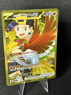 Pokemon TCG Ethan's Ho-Oh EX 239/182 Sv10: Destined Rivals Holo Card - Image 3