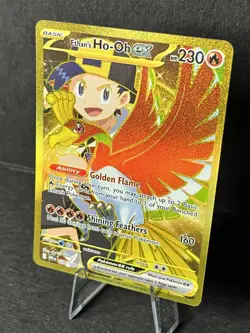 Pokemon TCG Ethan's Ho-Oh EX 239/182 Sv10: Destined Rivals Holo Card - Image 4