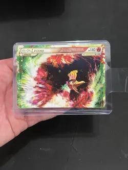 2010 Pokemon Ho-Oh Legend 111/123 Holo Card Great Condition - Image 1