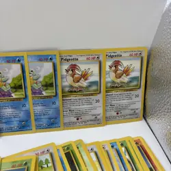 Pokemon Base Set Lot 47 Cards – Squirtle Charmander Onix Pidgetto + More Dupes! - Image 2