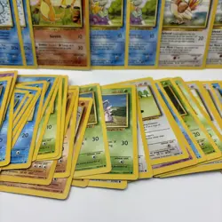 Pokemon Base Set Lot 47 Cards – Squirtle Charmander Onix Pidgetto + More Dupes! - Image 5