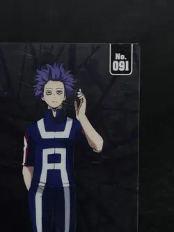 Hitoshi Shinso My Hero Academia Clear Card #091 ENSKY Anime Manga Japanese - Image 3
