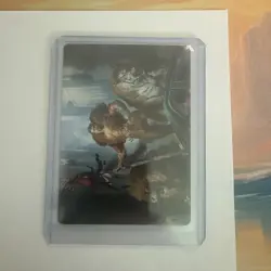 Kraven, Proud Predator (28/54) Art Series NM (Art Card) [MTG] - Image 2