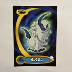 Absol Pokemon Advanced Challenge Topps TCG Card 2004 #1 - Image 1