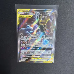 💥Pokemon Garchomp & Giratina GX TAG TEAM SM193 Promo Holo Rare Card💥 - Image 1