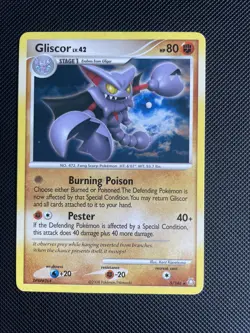 Pokemon Cards Gliscor Non Holo Rare 5/146 Legends Awakened - LP/MP - Image 1