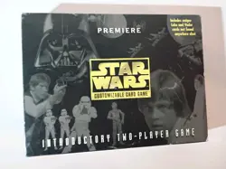 Star Wars Premiere Customizable Card Game 2-Player Starter Set (Decipher, 1995) 73000403607 - Image 2
