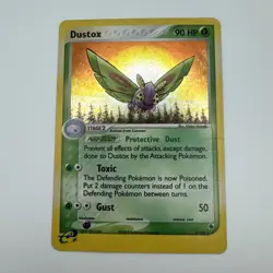 Dustox 6/109 Holo EX Ruby & Sapphire Pokemon Card DMG - Image 1