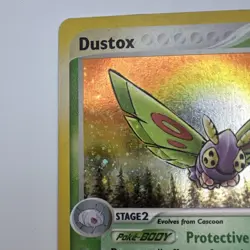 Dustox 6/109 Holo EX Ruby & Sapphire Pokemon Card DMG - Image 3